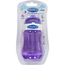 Babytime BT500 Pipetli Bardak Mor