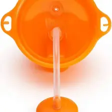 Munchkin Tıklama Kilitli  Uçlu Alıştırma Bardağı, 12AY+, 296ML, Turuncu, 1 Adet