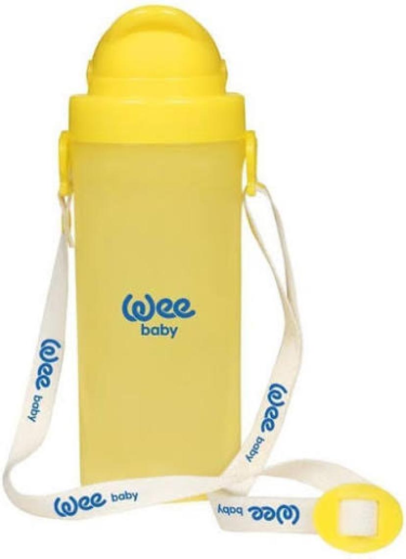 Wee Baby 300 ml Pipetli Alıştırma Bardağı - 6+ Ay Bebekler İçin Dayanıklı, Sızdırmaz ve Kolayca Temizlenebilir Mor
