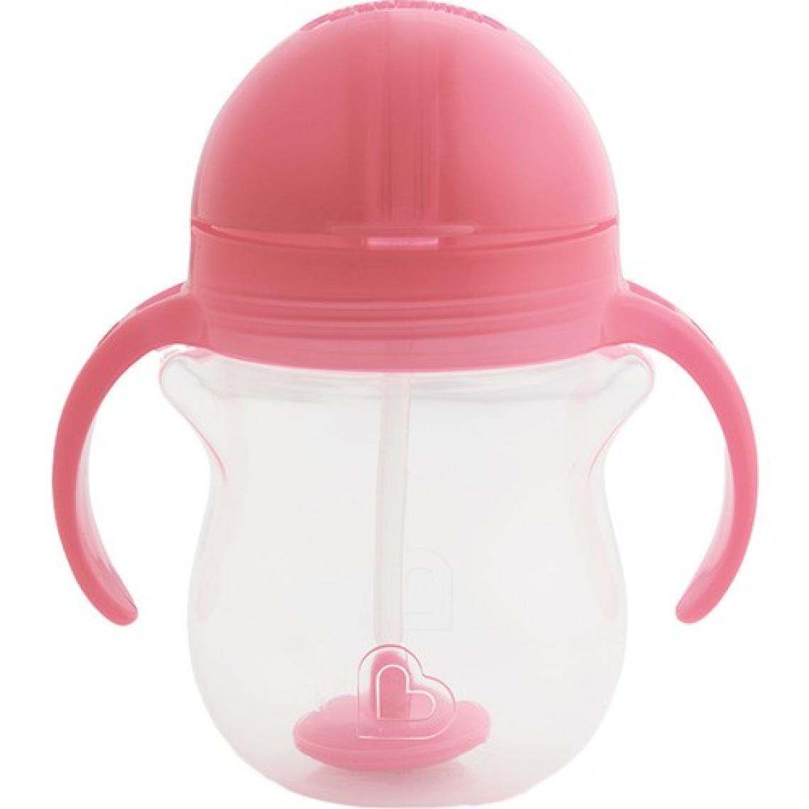 Munchkin Tıklama Kilitli Uçlu Alıştırma Bardağı 6 Ay+ 207 ml Pembe
