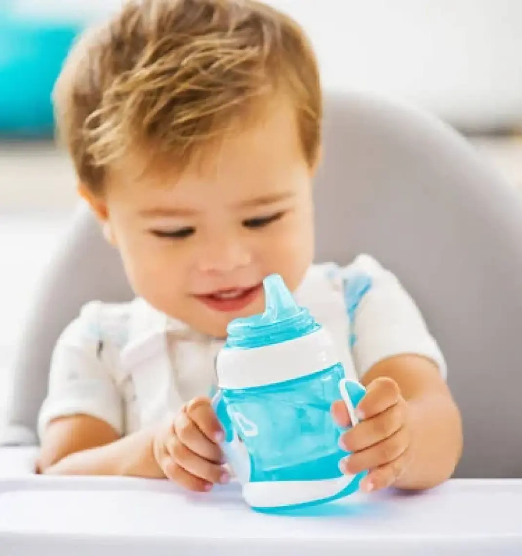 Munchkin Duyarlı Geçiş Bardağı, 4AY+, 118 Ml, Mavi, 1 Adet
