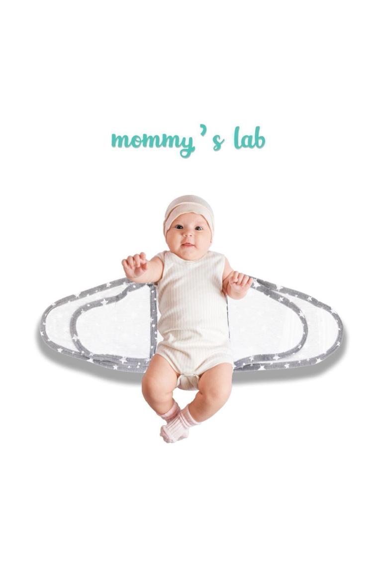 Mommyslab 0-4 Ay Desenli Renkli Pamuk Hazır Kuşak Kundak