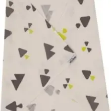 Sevi Bebe Organik Müslin Kundak Üçgen Desen