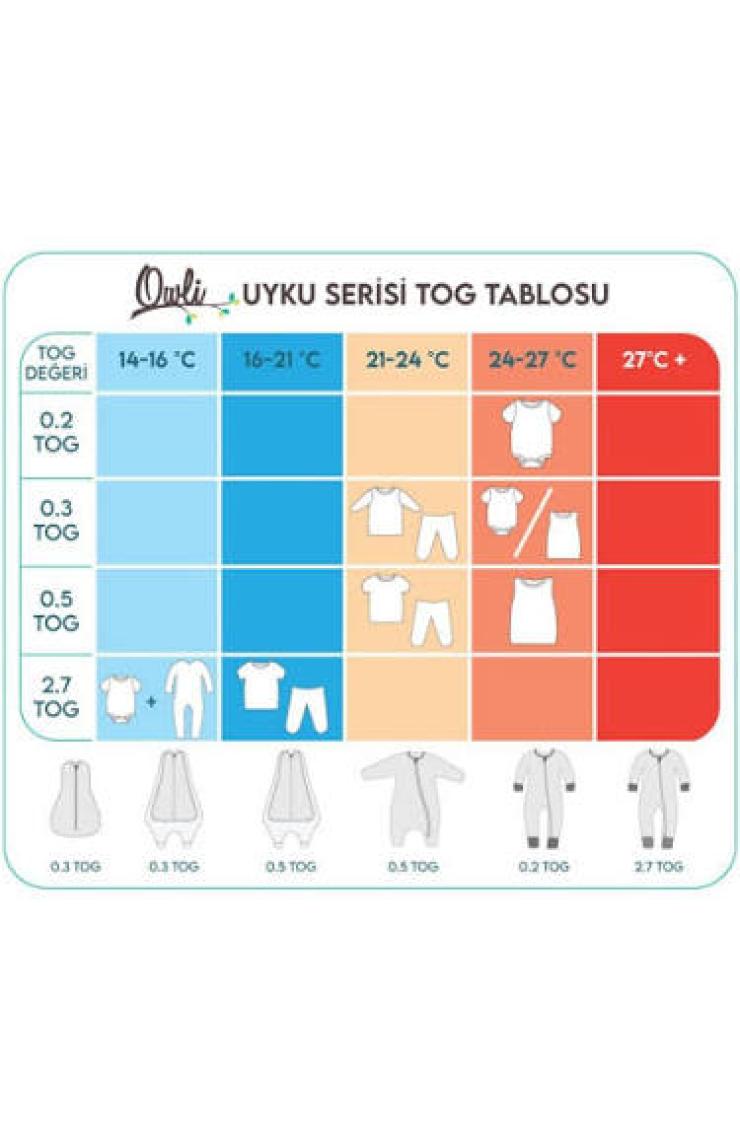 Owli Kundak / Uyku Tulumu Rainbow