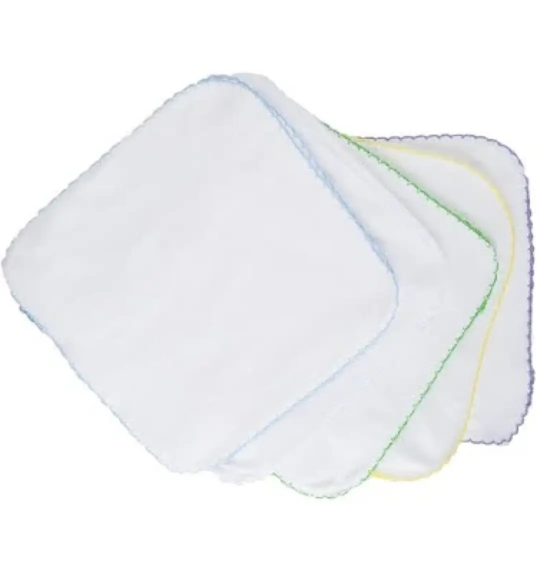 Babyjem 10'Lu Penye Ağız Bezi Beyaz 20*20