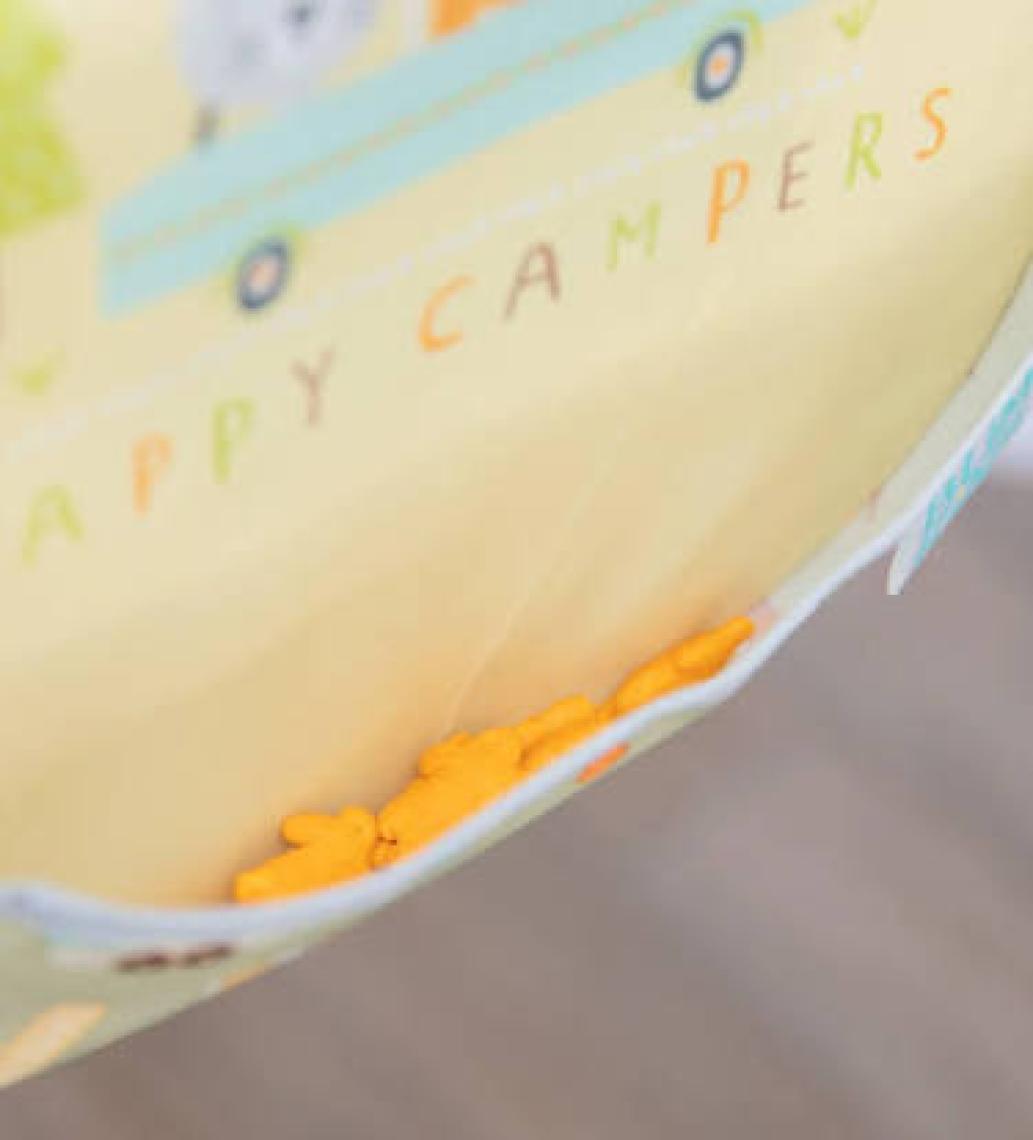 Bumkins Superbib Önlük - 3lü Paket Happy Campers