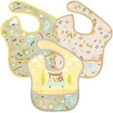Bumkins Superbib Önlük - 3lü Paket Happy Campers