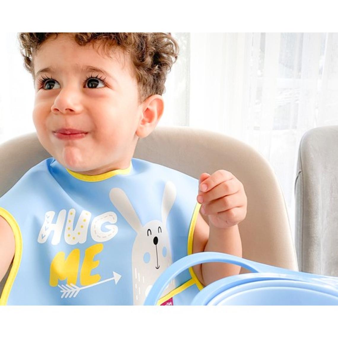 Baby Jem Poli Muşamba Önlük Büyük Mavi