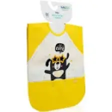 Babyjem Poli Muşamba Kollu Önlük Sarı