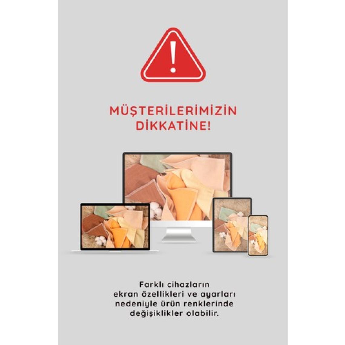 Luckka 6'lı Müslin Ağız Mendili , Ter Bezi Çift Kat Dikimli - ZT0011