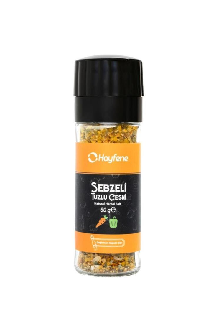 Sebzeli Tuzlu Çeşni - 60 gr ( Değirmen Kapaklı )