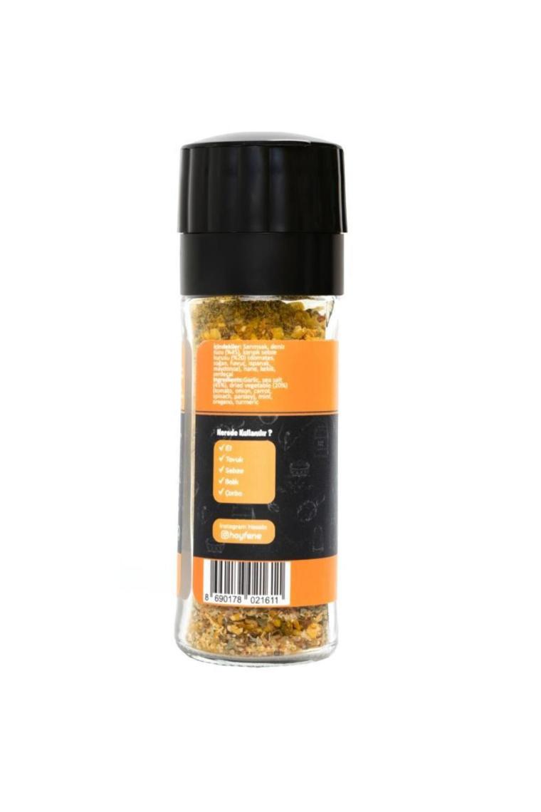 Sebzeli Tuzlu Çeşni - 60 gr ( Değirmen Kapaklı )
