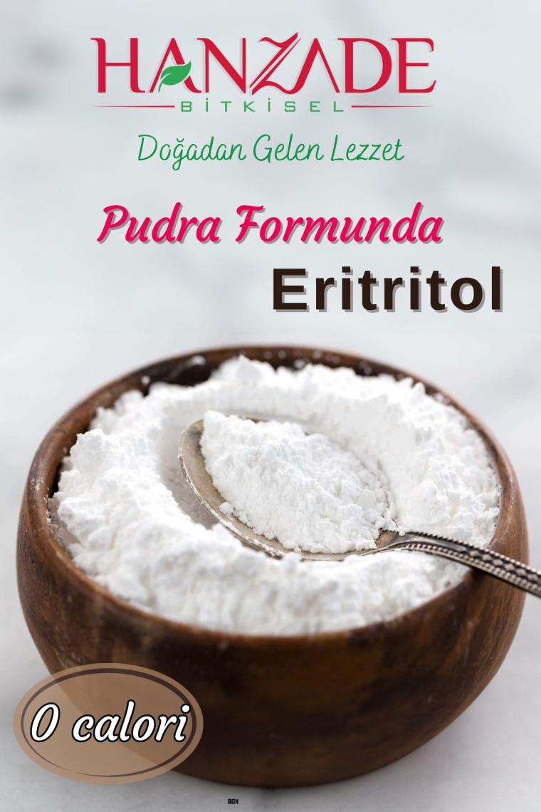 Eritritol Pudra Form Doğal Toz Tatlandırıcı 250 Gr Sıfır Kalori Keto Diyet Erythritol Powder