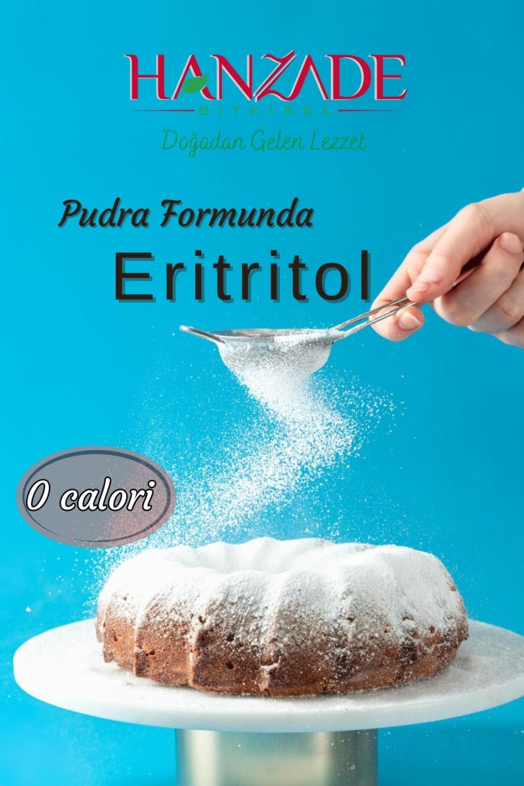 Eritritol Pudra Form Doğal Toz Tatlandırıcı 250 Gr Sıfır Kalori Keto Diyet Erythritol Powder