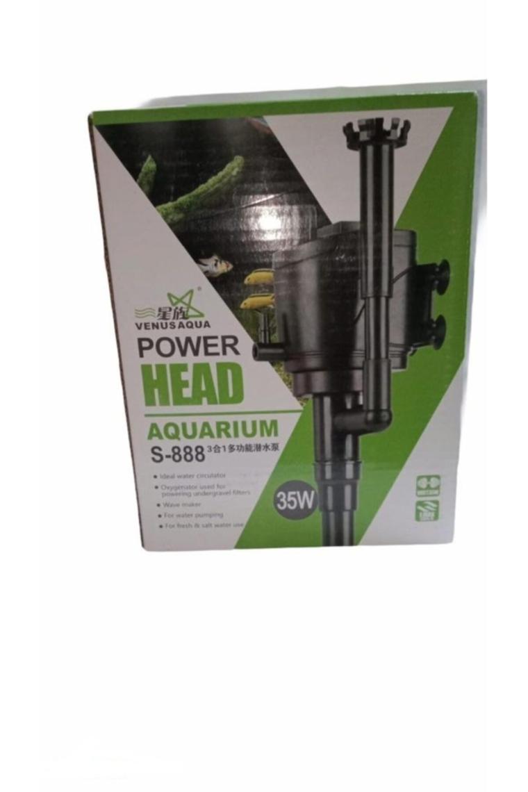 S-888 Akvaryum Tepe Filtresi 2500l/h 35w