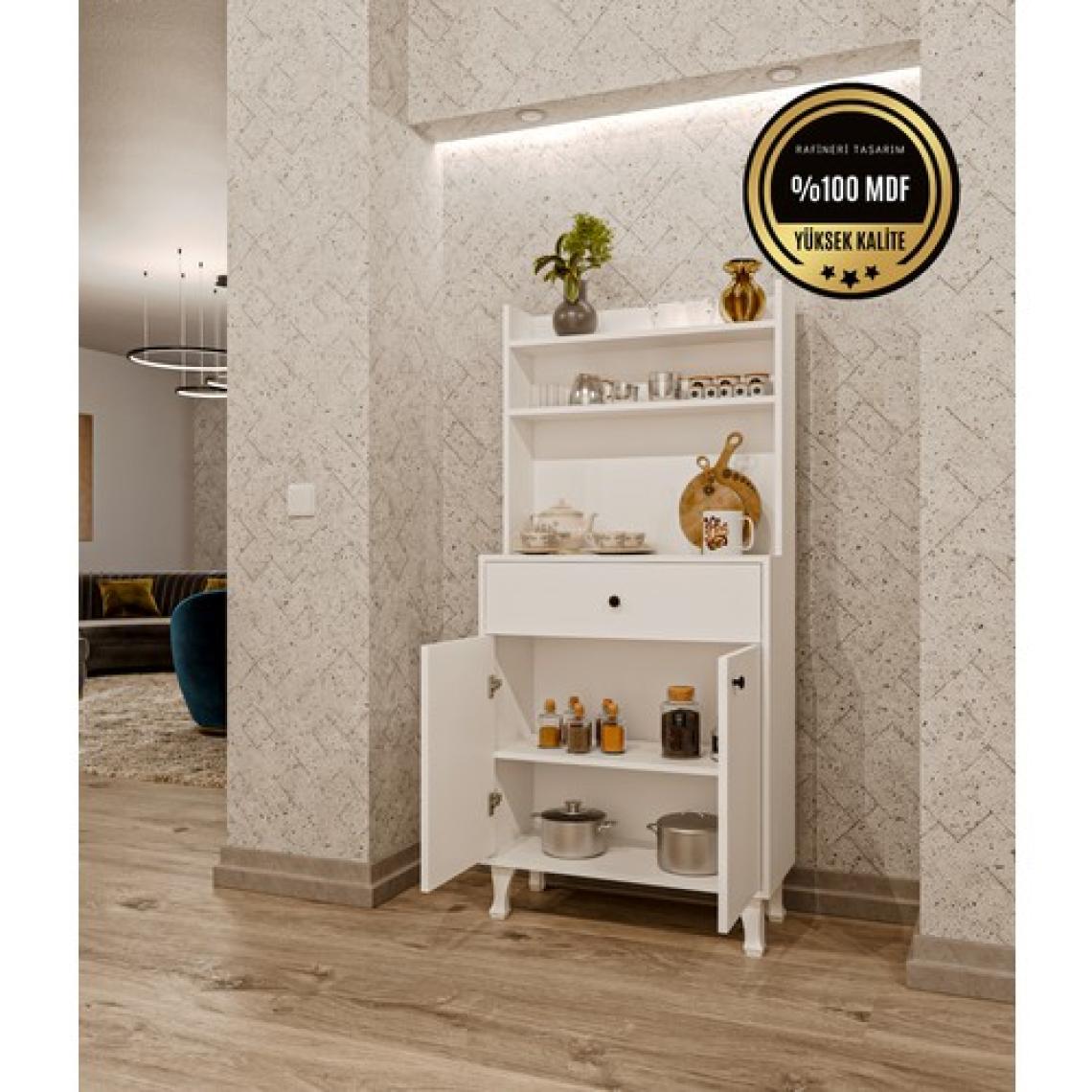 Dekorfim Kahve Köşesi Çok Amaçlı Dolap