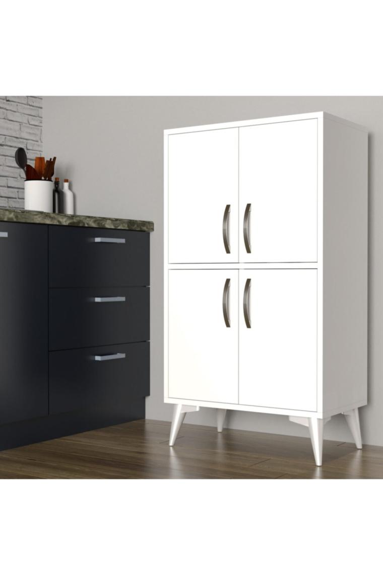 Tanmob Küçük Boy Çok Amaçlı Dolap Beyaz - MDL0201