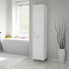 Kzy Çamaşır Sepetli Çok Amaçlı Dolabı Beyaz