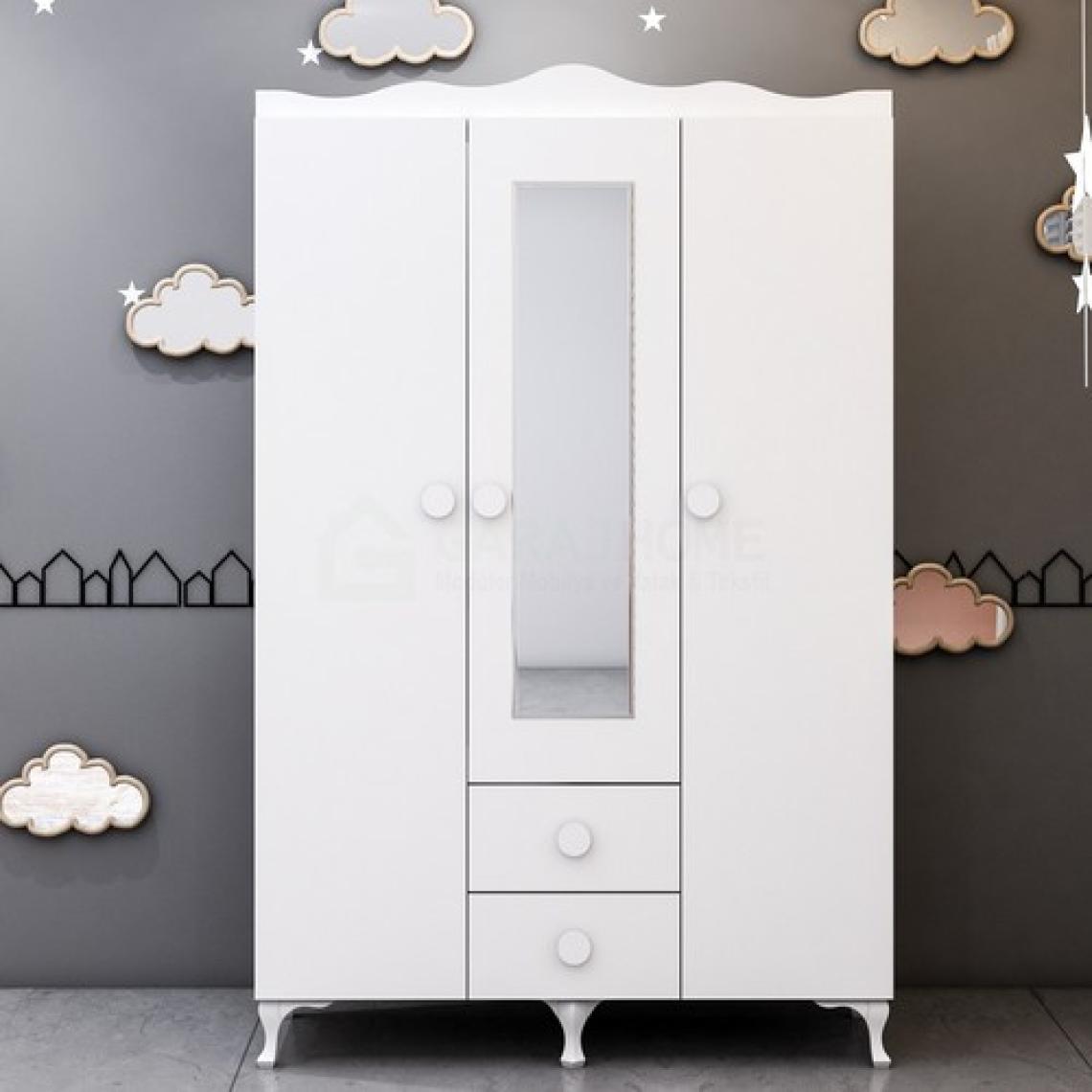 Garaj Home 3 Kapaklı Dolap-