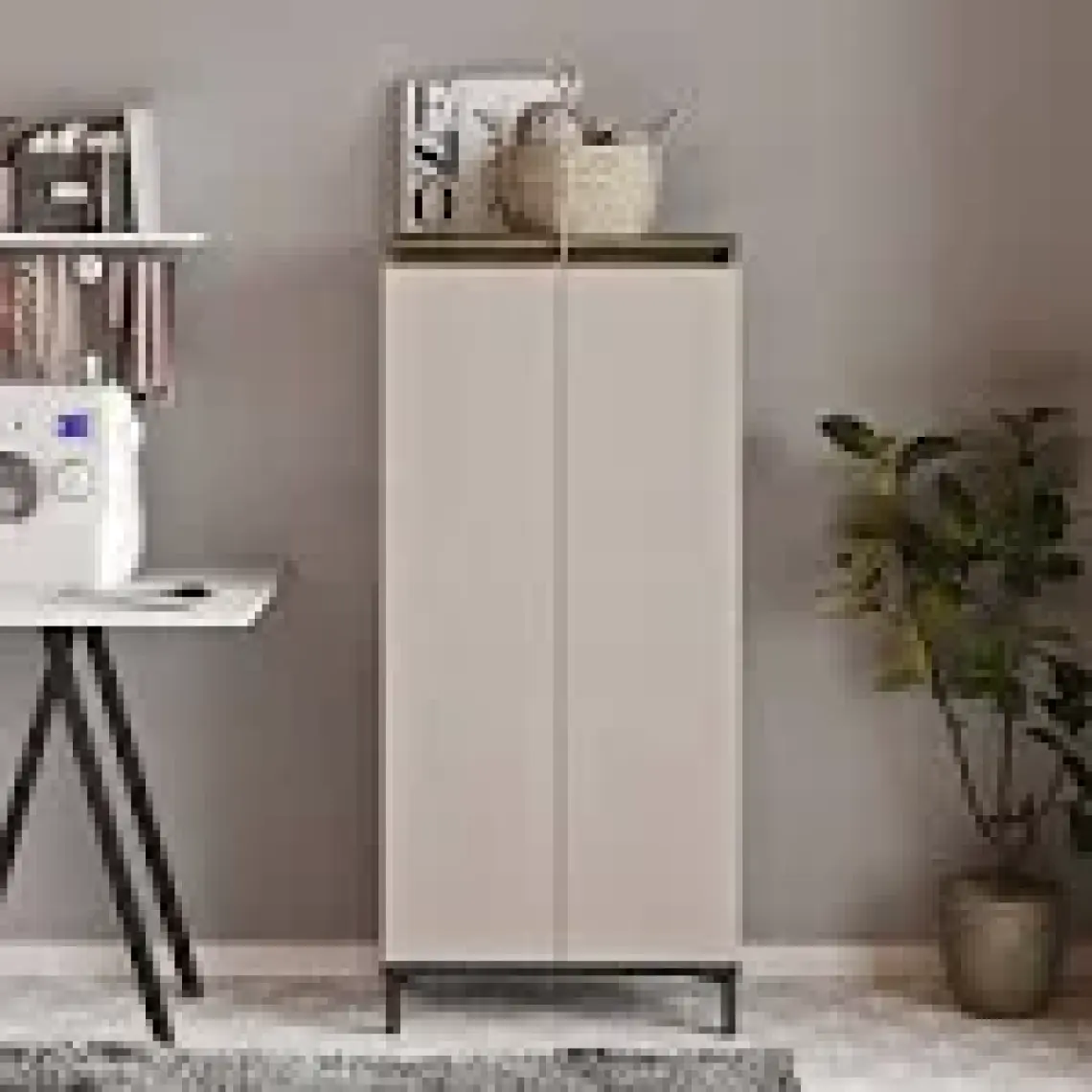 Robin Home Gloria Çok Amaçlı Dolap Banyo Dolabı Mutfak Dolabı Ofis ve Kiler Dolabı Gl2