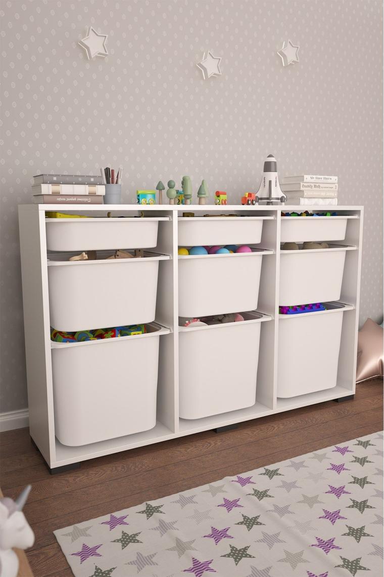 Pratico Bofi Ultra 3+3+3 Sepetli Çok Amaçlı Mutfak Kiler Dolabı