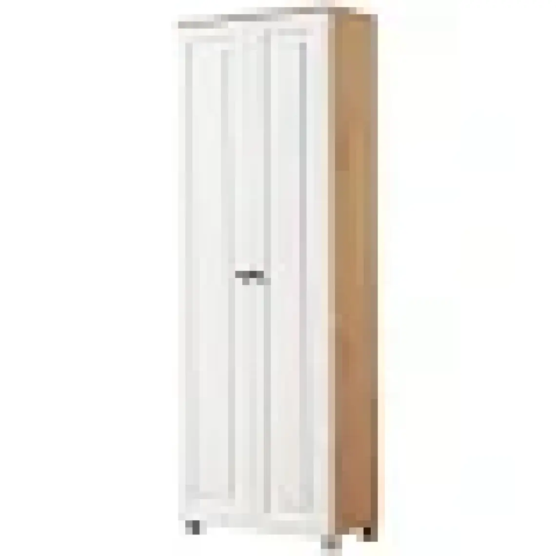 Just Home Ares 2 Kapak ve 8 Raflı Çok Amaçlı Dolap - Safir Meşe / Beyaz