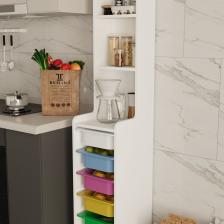 Remaks Feline 5 Sepet Oyuncak Dolabı Çok Amaçlı Mutfak Banyo Kiler Dolabı Mavi
