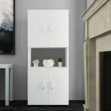 Modi̇layn Elif 4 Kapak Tek Raflı Dolap