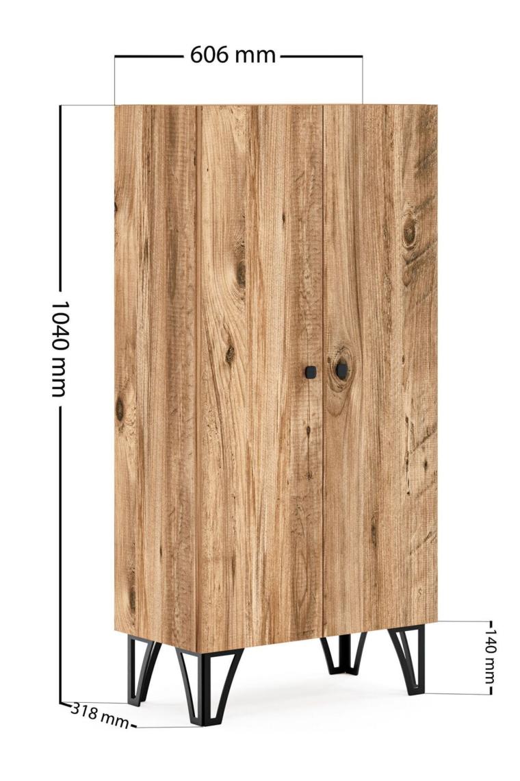 Dls3 Çok Amaçlı Dolap Mutfak & Banyo Dolabı - Çam