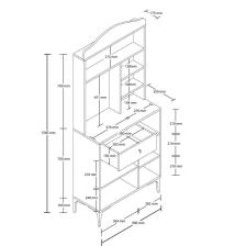 Mezza 5220 Sıesta 90 cm Kahve Köşesi Çok Amaçlı Dolap 3 Kapaklı 1 Çekmeceli Kiler Mutfak Dolabı Beyaz