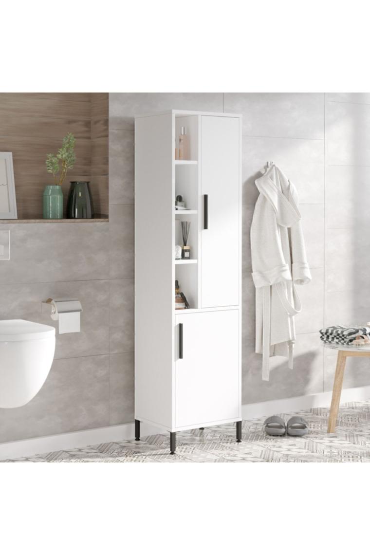 Vitale Çok Amaçlı Dolap Banyo Dolabı Beyaz Vı2-w
