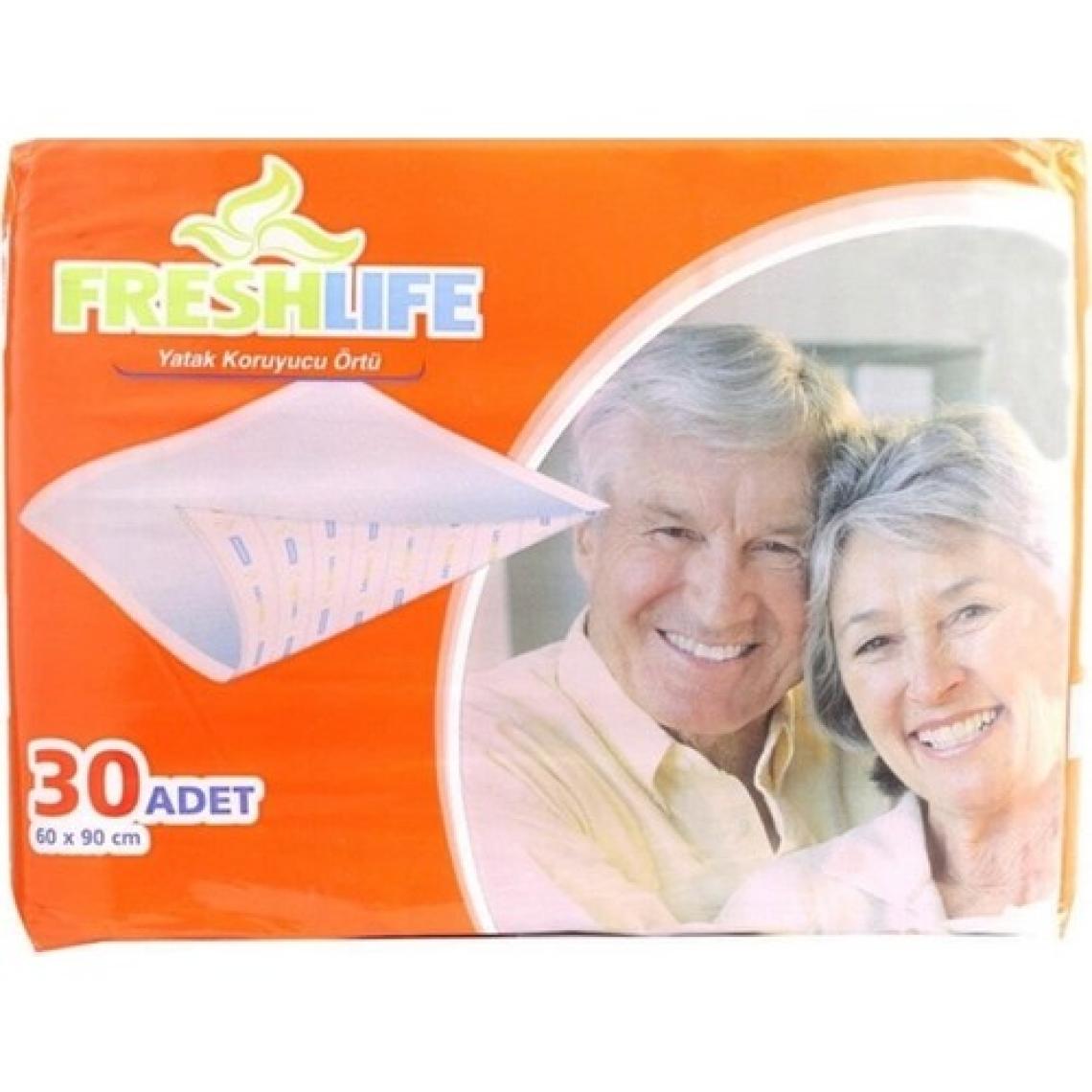 Freshlife Çiş Pedi  Yatak Koruyucu Örtü M Beden  60 x 90 30 Adet