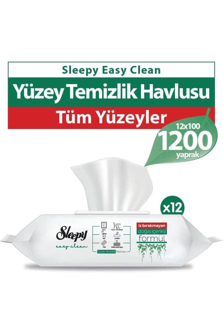 Easy Clean Yüzey Temizlik Havlusu&mendili 12x100 (1200 YAPRAK)