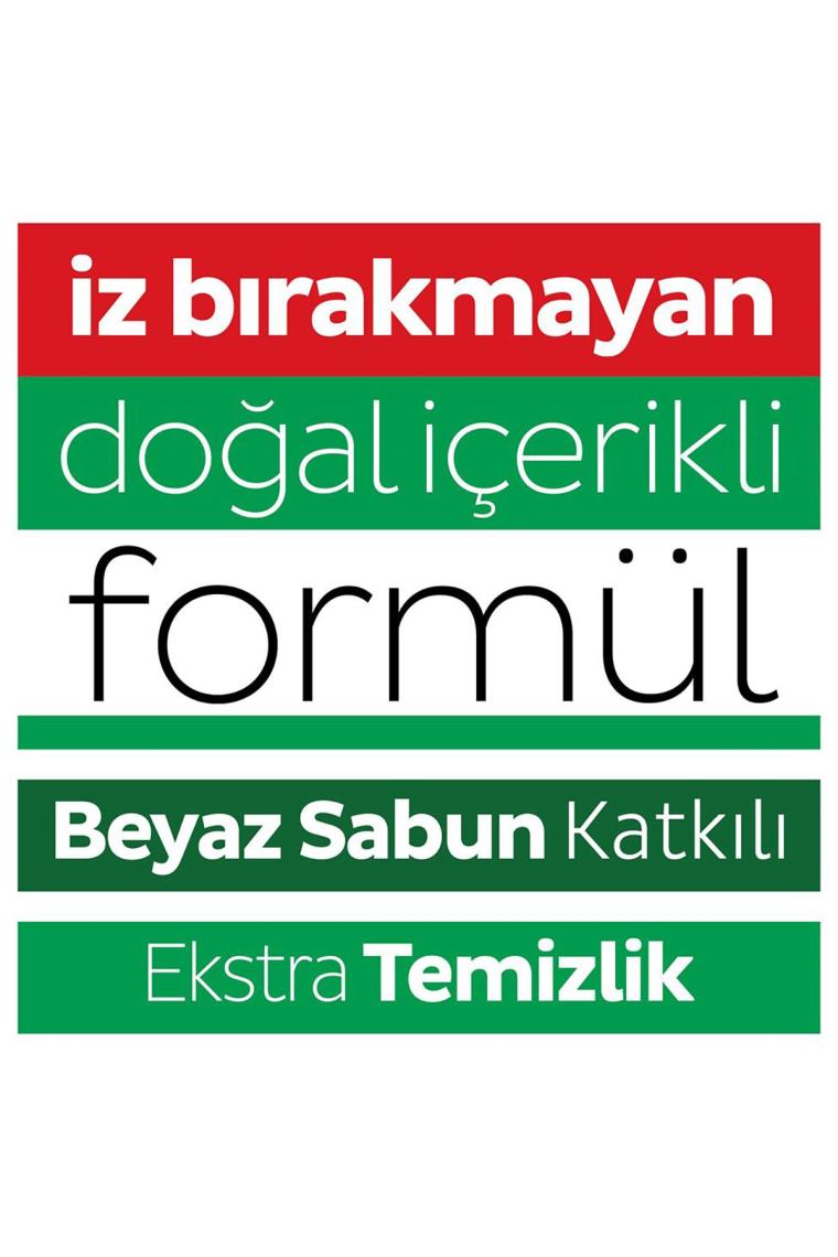 Sleepy Easy Clean Beyaz Sabun Katkılı Yüzey Temizlik Havlusu 100 Yaprak