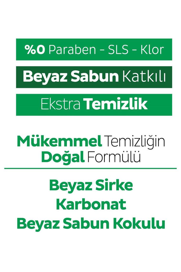 Sleepy Easy Clean Beyaz Sabun Katkılı Yüzey Temizlik Havlusu 100 Yaprak