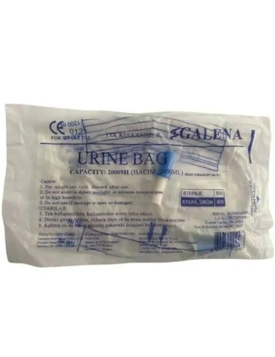 Galena Musluklu Idrar Torbası 2000ML 10 Ad