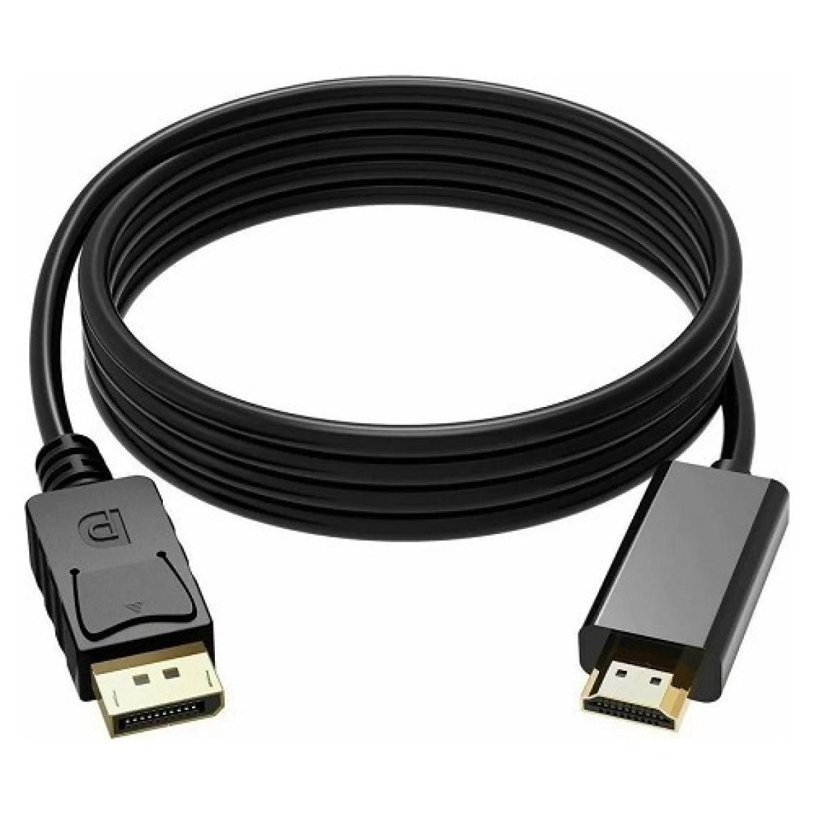 Maxgo 2077 Displayport To HDMI Kablo Display Port Çevirici Dönüştürücü Mini Adaptör 1.8 M