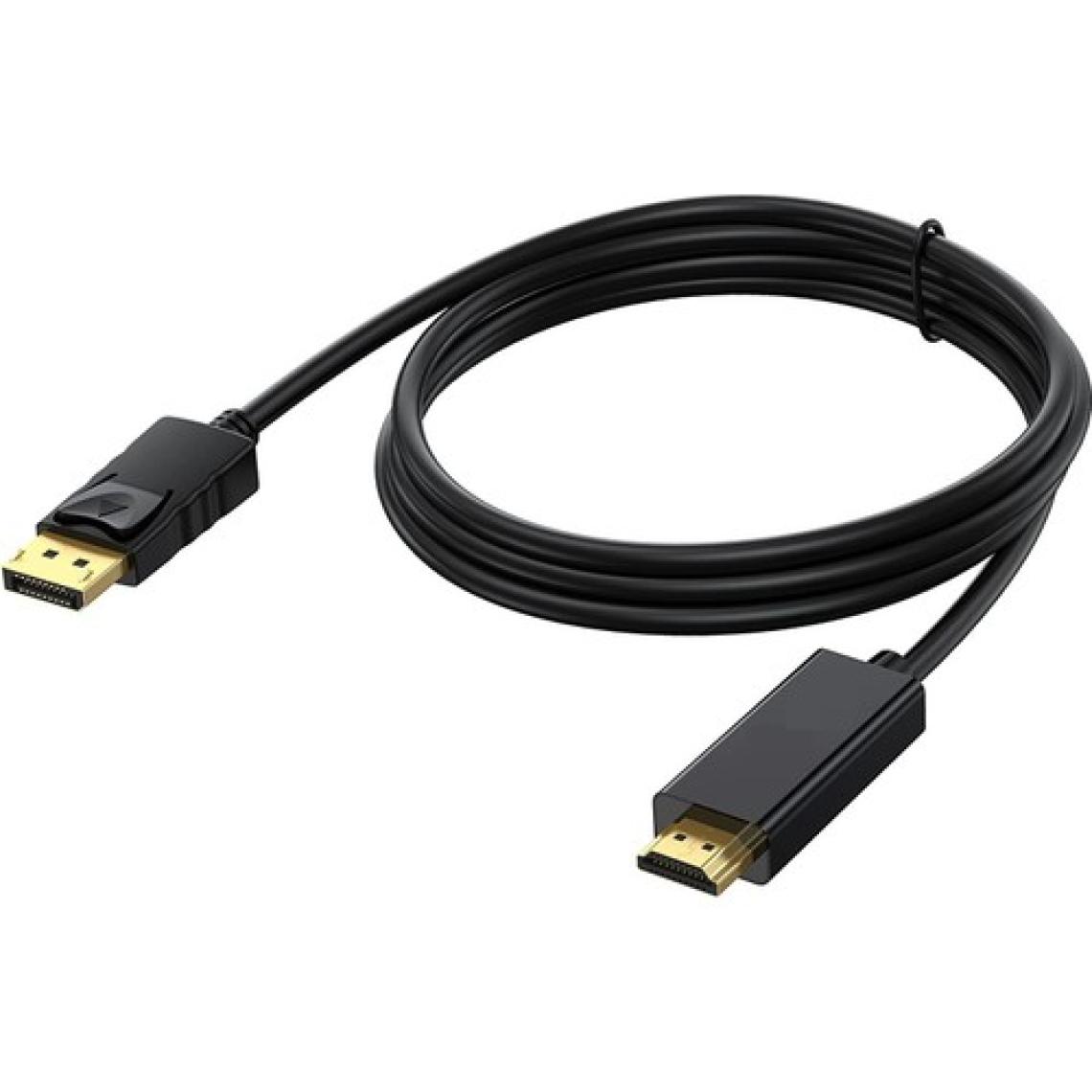 Maxgo 2077 Displayport To HDMI Kablo Display Port Çevirici Dönüştürücü Mini Adaptör 1.8 M