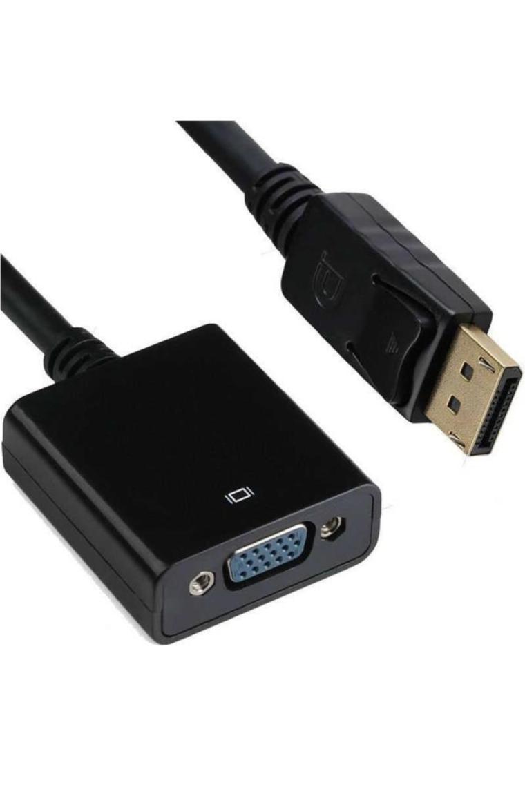 2056 Displayport To Vga Çevirici Adaptör Display Port Dp