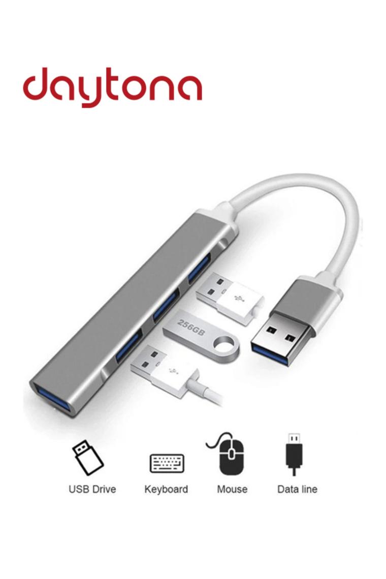 809-aa Macbook Uyumlu Usb To 4* Usb 3.0 Splitter 5 Gbps Çevirici Hub Adaptör