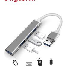 809-aa Macbook Uyumlu Usb To 4* Usb 3.0 Splitter 5 Gbps Çevirici Hub Adaptör