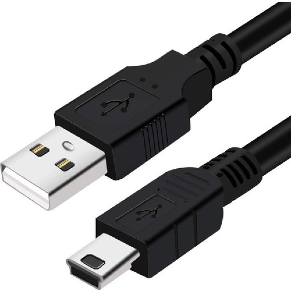 Aogo 1.5 Metre Mini USB Kablo 5 Pin USB Kablosu 1.5m USB 2.0 A Erkek Mini B 5pin Erkek Data Kablo