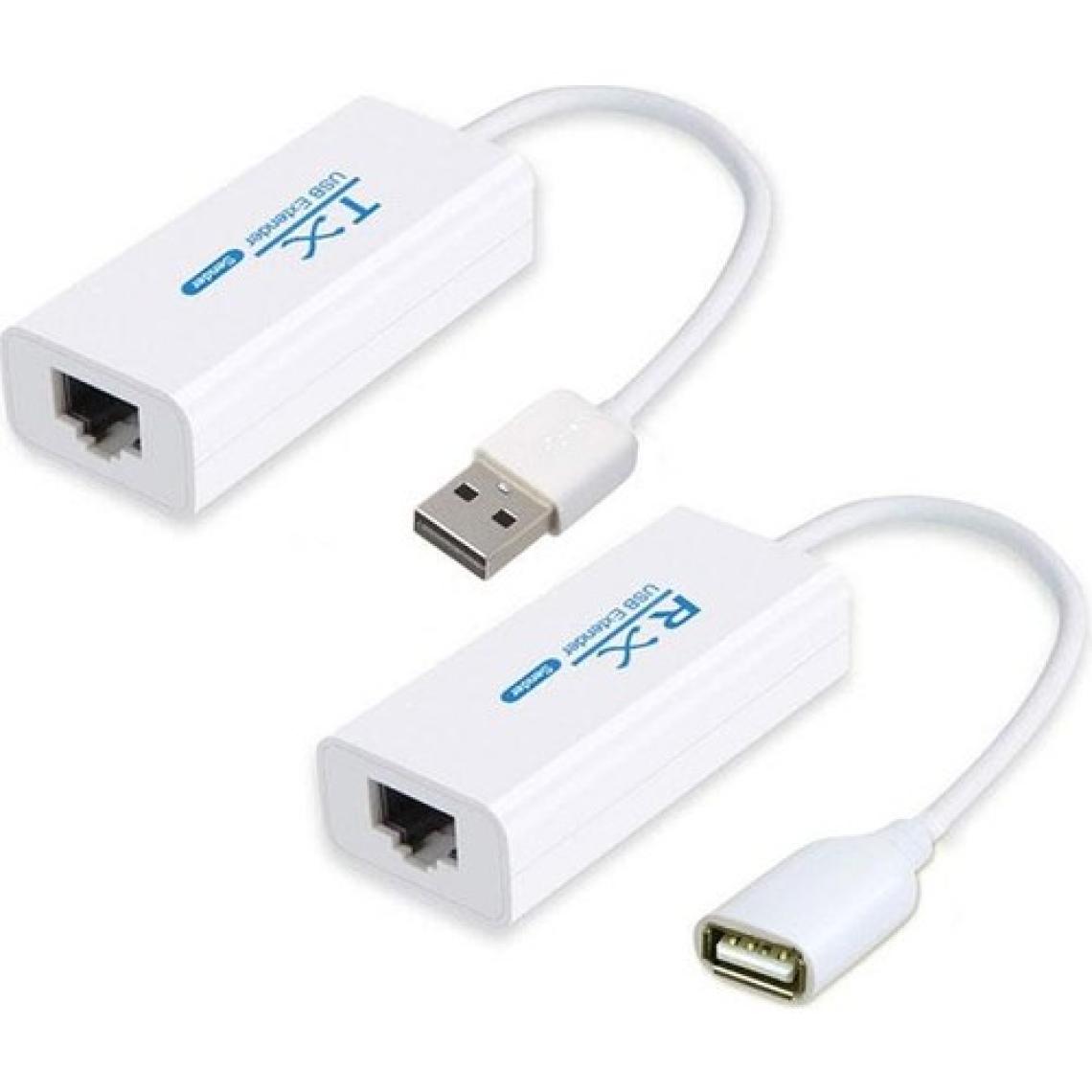 Keepro USB 2.0 To RJ45 200M Cat5/cat6 Extender Kablo