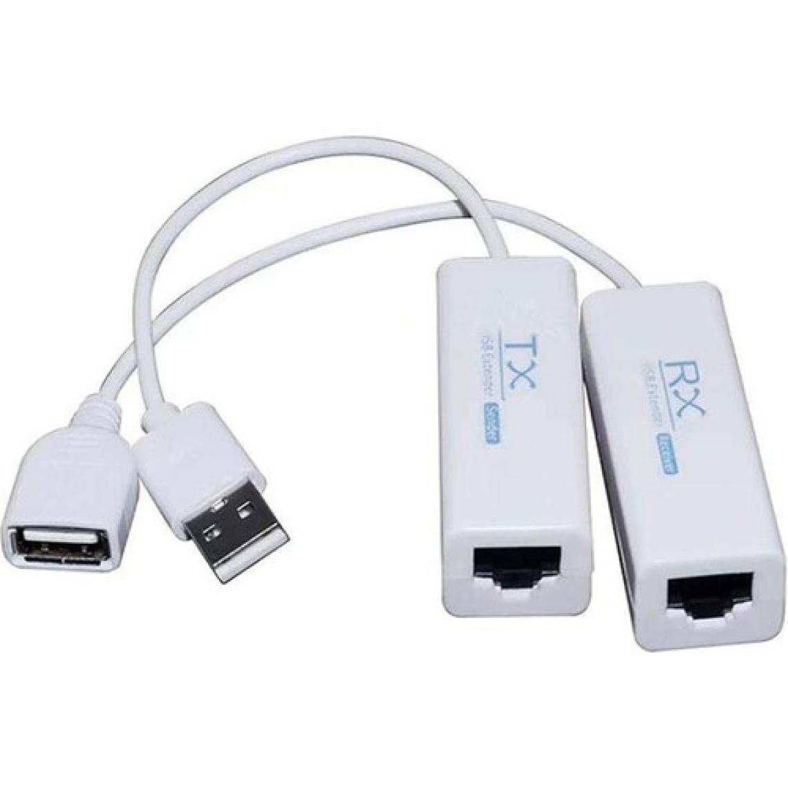Keepro USB 2.0 To RJ45 200M Cat5/cat6 Extender Kablo
