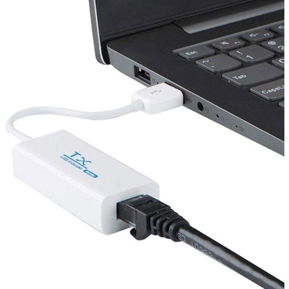 Keepro USB 2.0 To RJ45 200M Cat5/cat6 Extender Kablo