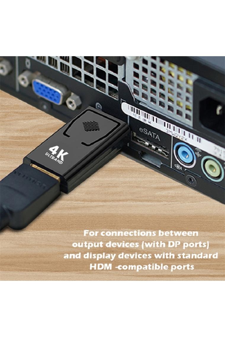 Zrh Displayport To HDMI Çevirici Dönüştürücü Adaptör