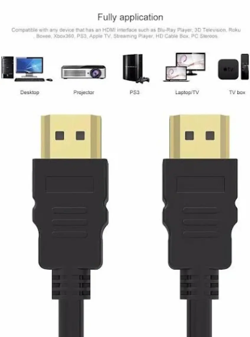 Ancheyn HDMI 1.4b Tv LCD Monitör Laptop Erkek Bağlantı Kablosu1.5 M 4294