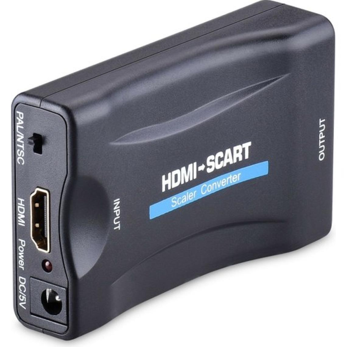Alfais 4363 HDMI To Scart Av Video Tv Çevirici Dönüştürücü Adaptör