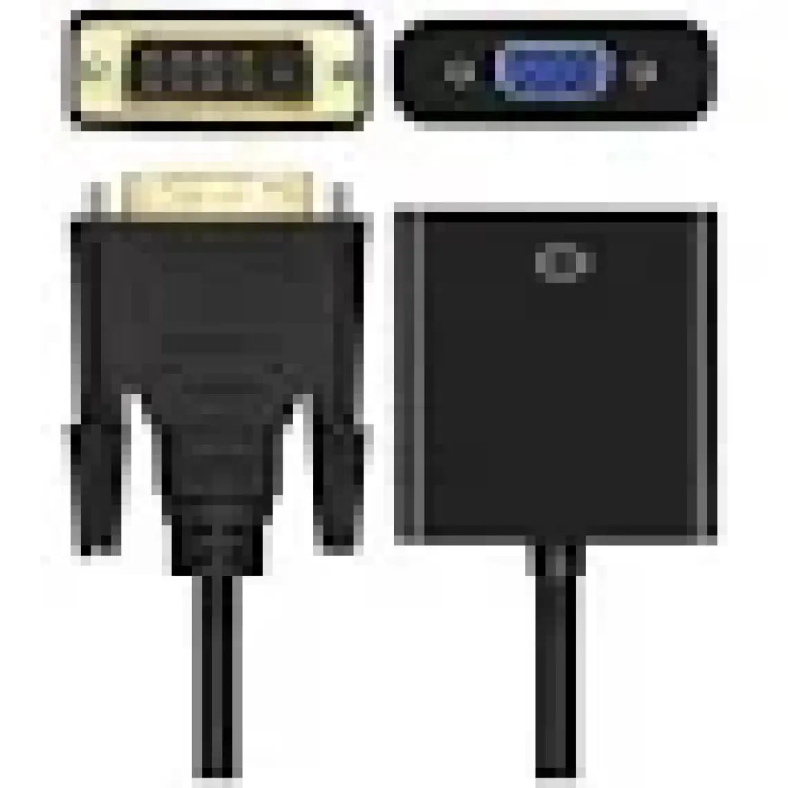 Molix MX1300 DVI To VGA Aktif Dönüştürücü Kablo (Dvı-D Erkek VGA Dişi)