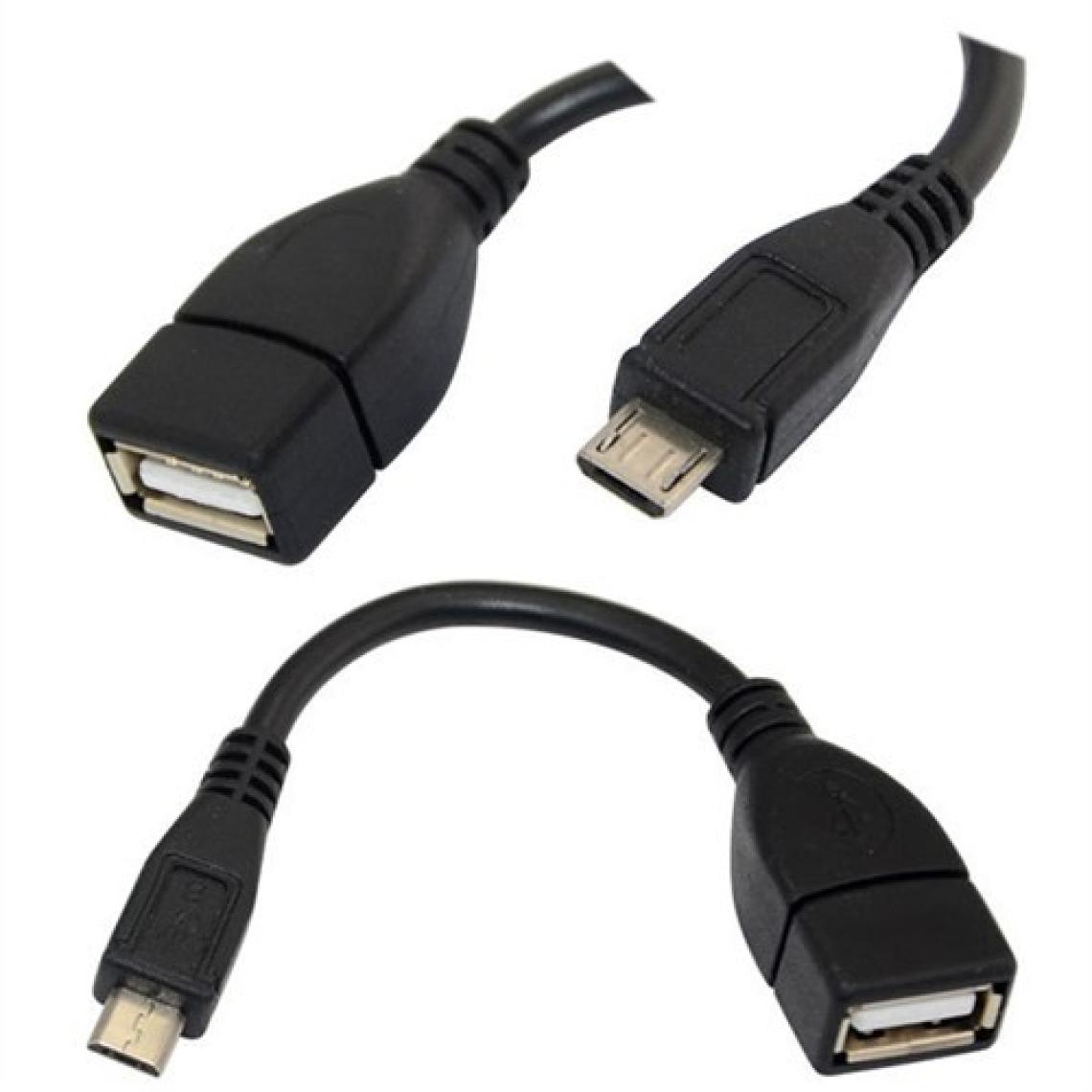 Ti-Mesh Micro Usb - Otg Kablo - 15Cm